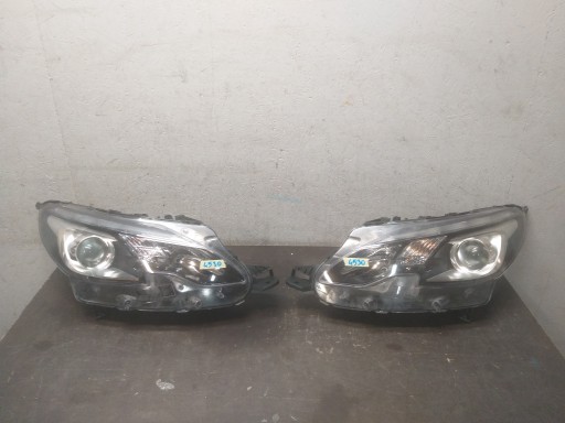 light lights front right left PEUGEOT 2008 LIFT lens LED 9825313680