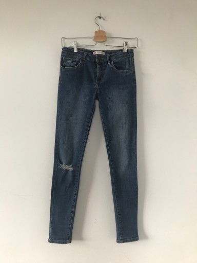 LEVI’S jeansy rurki skinny 152cm