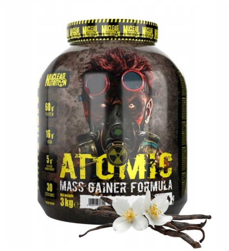 NUCLEAR NUTRITION ATOMIC 3 kg vanilka