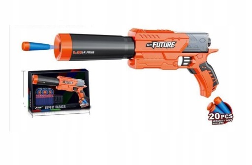 ЖУРНАЛ NERF ELITE ACCUTROOPER ЗА 25 DROTS