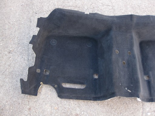 BMW 5 G30 3.0D 19R carpet mats m-packet rear part 7419457