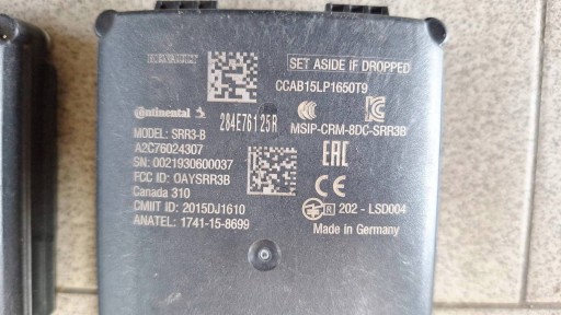 module RADAR SENSOR ZBLIZENIOWY RENAULT CLIO V 284E76125R