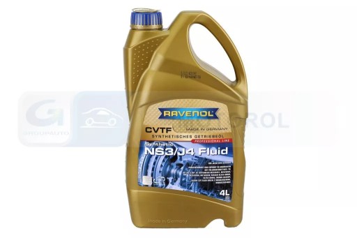 Масло cvtf ravenol ns3/j4 4л - ravenol rav1211132-004