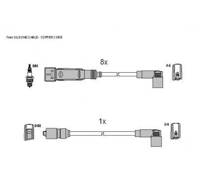 Кабелі запалювання starline zk 9231