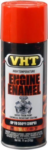VHT123 ПОМАРАНЧЕВИЙ ЛАК ДЛЯ ДВИГУНА 288 ° C HARLEY