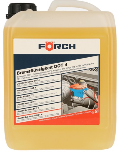 Forch Гальмівна рідина DOT 4 5L