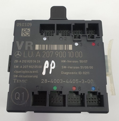 Модуль правой двери MERCEDES W207 A2079001000