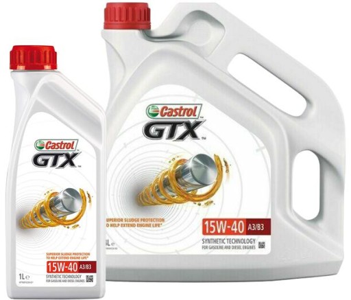 CASTROL GTX MINERAL 15w40 A3 / B4 SL / CF 5L