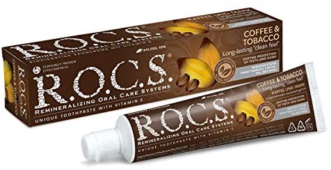 Зубна паста ROCS Coffee \u0026 Tobacco R.O.C.S 