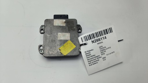 modul 67R-014903 LPG TOYOTA COROLLA E12