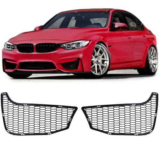 Решетки переднего бампера bmw f80 m3 f82 f83 m4 комплект