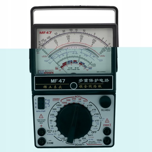 MF47 ЦИФРОВИЙ МУЛЬТИМЕТР ЕЛЕКТРОНІКИ МЕТР