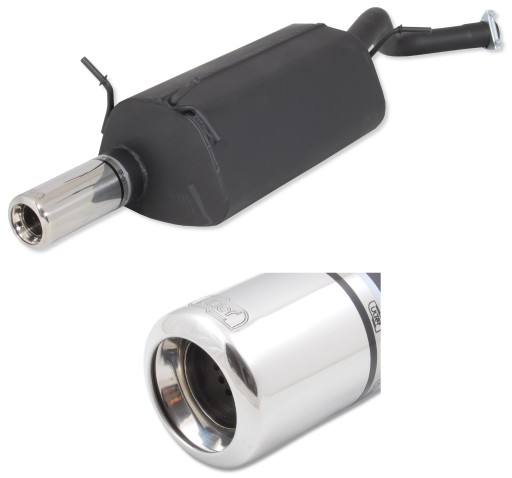 122-102/07-2 - Спортивный глушитель RENAULT Megane 1,6 16V 79KW COUPE