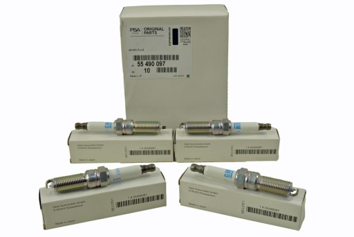 55490097 - 4х свічки запалювання 1.5 1.6 astra j insignia a b zafira c оригінал