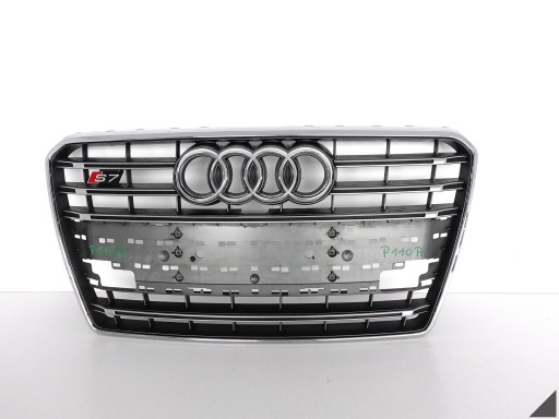 4G8853651A - AUDI S7 4G8 C7 10-14 Решітка БАМПЕРА ХРОМ ПЕРЕДНЯ