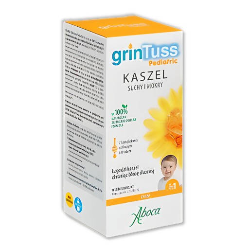 Grintuss Pediatric medový sirup 210 ml výživový doplnok Aboca kašeľ dieťa