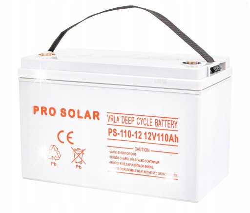 Сонячна батарея 12v 110ah гелевий глибокий цикл глибокого розряду