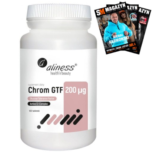 ALINESS CHRÓM GTF ACTIVE CR-COMPLEX CUKOR GLUKÓZA