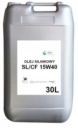 Минеральное моторное масло DMF SL/CF-4 15W40 30л