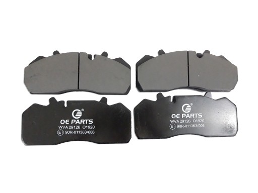 ТОРМОЗНЫЕ КОЛОДКИ 29126 MERCEDES ATEGO / SAF + В СБОРЕ