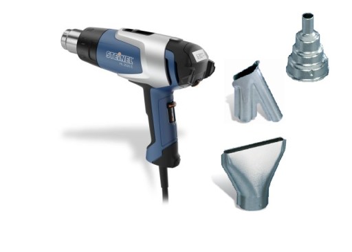 Тепловой пистолет STEINEL HL2020 E + 3 насадки, 2200 Вт, ST052782