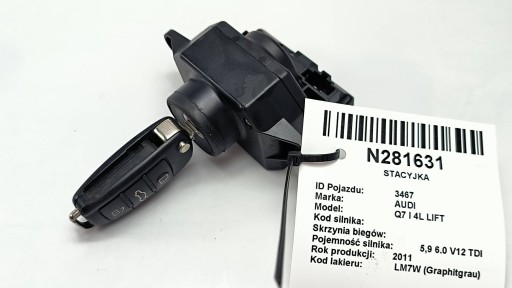 brava paljenja ključ 4F0910132E AUDI Q7 i 4L LIFT