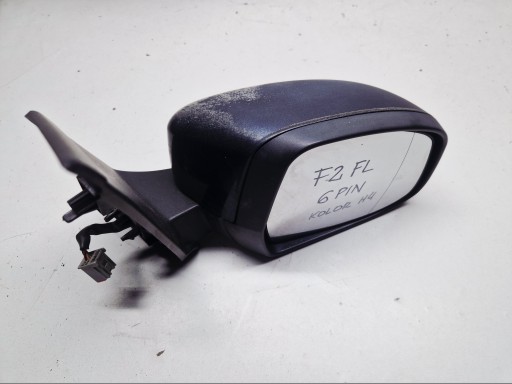 FORD FOCUS MK2 LIFT Spiegel rechts 6 PIN Pins Farbe H4