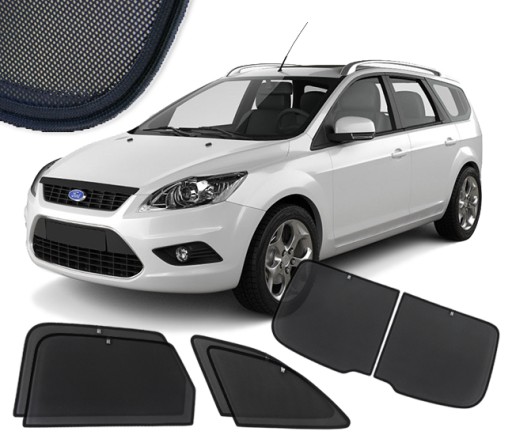 Шторы для Ford Focus 2 II универсал (2004-2011)