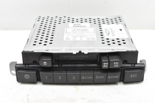 RADIO radio KASETA display 86120-0D070 TOYOTA YARIS 1 and 03-05