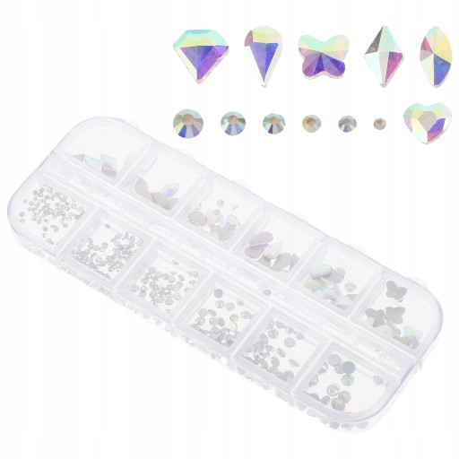 Ozdoby na nechty Art DIY Diamond Set Charms