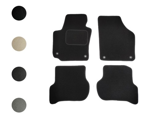 VW GOLF PLUS 2005-2014 Велюрові килимки