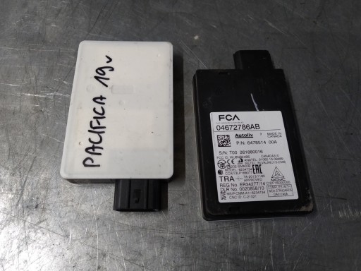 Pacifica 2019-2021 радар сліпих зон 04672786ab