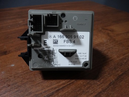 IDEALNA ignition STACJA MERCEDES W166 1