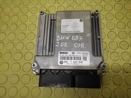 Bmw 1 e87 2.0 d контролер двигуна 0281013502