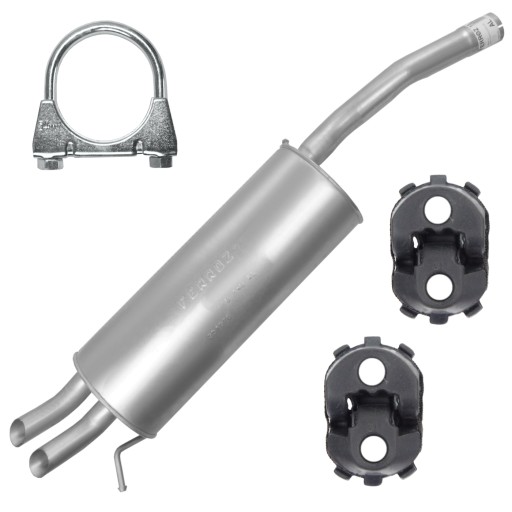 ADMT-K9Q25 - Задний глушитель Citroen C5 и 1 DC DE 2.0 2.2 HDI