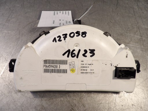 Liczniki Citroen C3 and P9645594280B 21667252-3