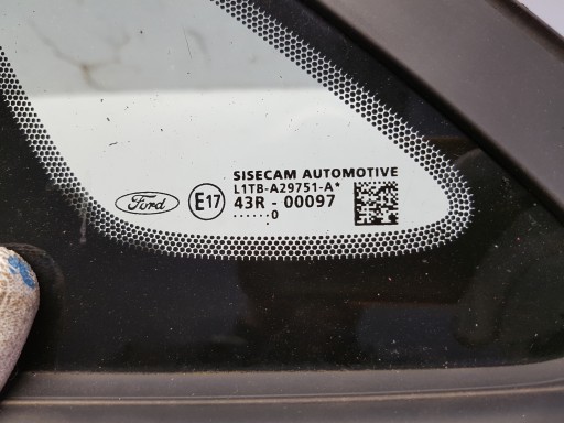 FORD PUMA MK2 prozor prozor staklo lijeva stražnji dio karoserija