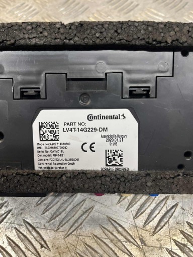 Модуль контроллера телефона ford kuga mk3 iii lv4t-14g229-dm