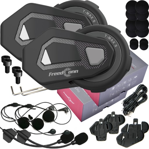 Мотоциклетный домофон FREEDCONN T-MAX s V4 Pro RU