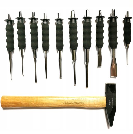 Powerbuilt набор резаков и перфораторов 11 шт.