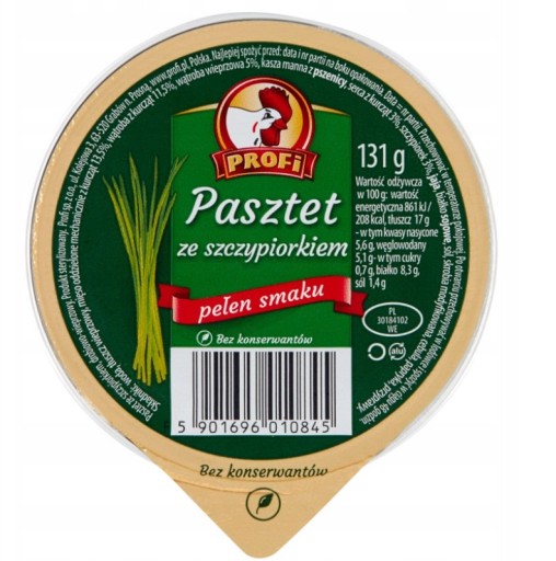 Profi Pasztet ze szczypiorkiem 131 g