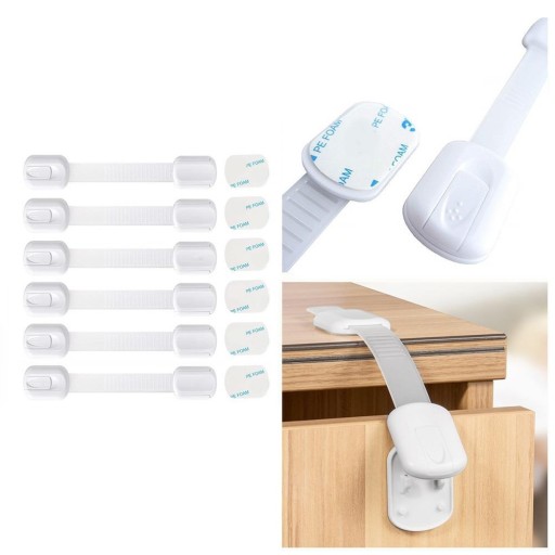 Шафки Baby-Protection білі 6 шт