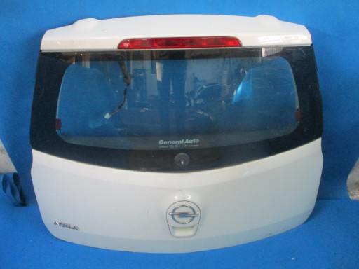 ЗАДНЯЯ ДВЕРЬ ЗАДНЯЯ OPEL AGILA B, БЕЛАЯ