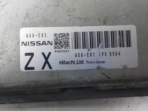 NISSAN computer control unit A56-E03 ZX