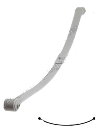 666034 - Фольксваген кадди iii листовая рессора! килен!