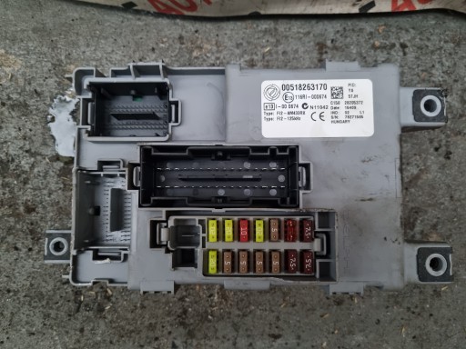 00518263170 - GRANDE PUNTO 1.4 B МОДУЛЬ КОРОБКА BSI КОНТРОЛЛЕР ЕС