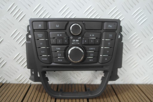 OPEL MERIVA B 10-17 PANEL RADIA NAWIGACJIA 13346042 BRAZOWY Farbe