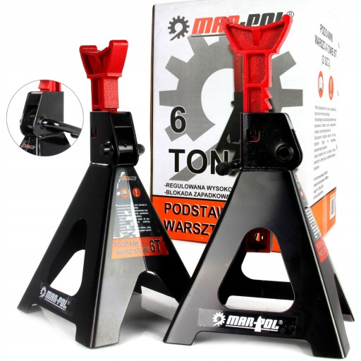 Цеховые подставки автомобильные кобылки 6Т 2шт