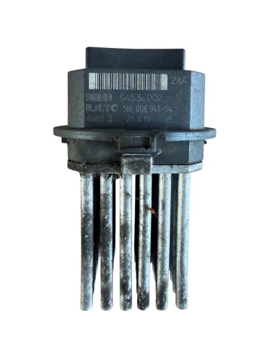 resistor, rheostat, regulator heater fan resistor CITROEN C5 III X7 G4532002