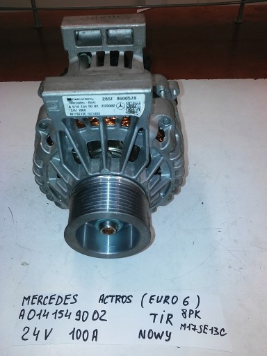 8PK24V100A - Генератор mercedes actros euro 6 24v 100a